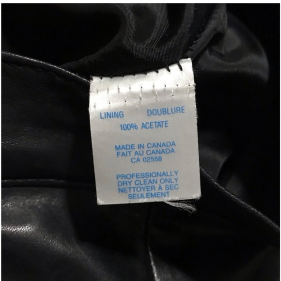 DANIER BLACK LEATHER SKIRT - Picture 6 of 8